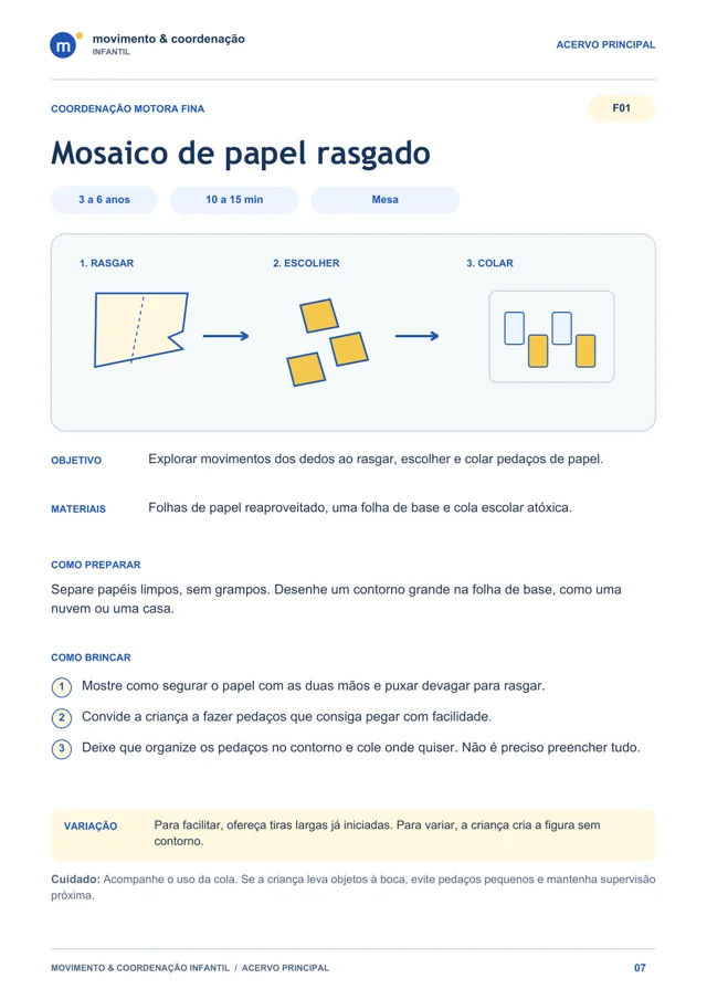 Coordenação motora fina
