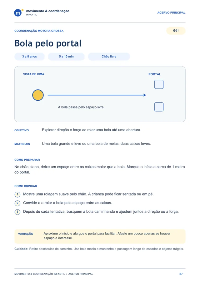Coordenação motora grossa